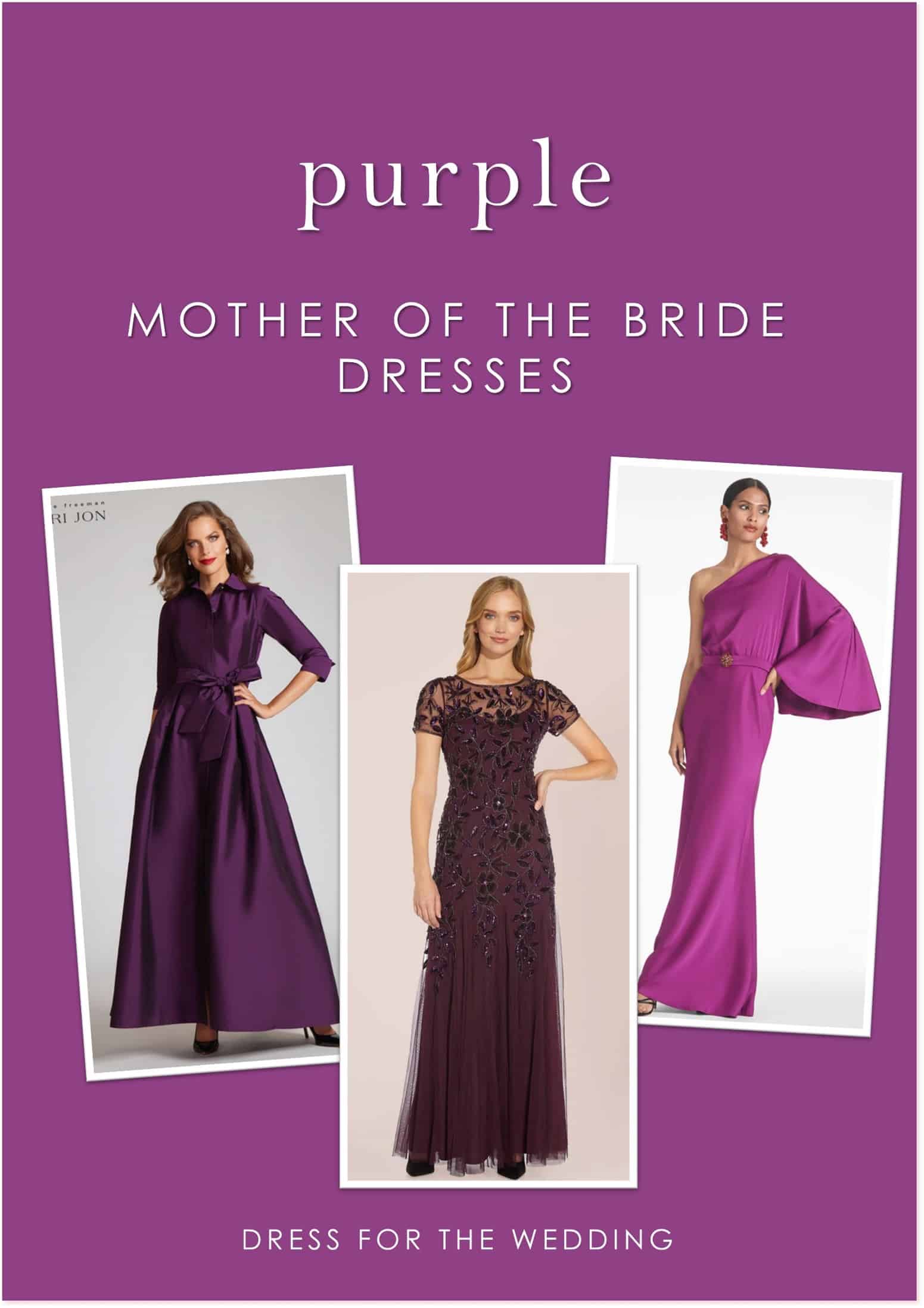 Best Plum Mother of the Groom Dresses Ideas and Styles