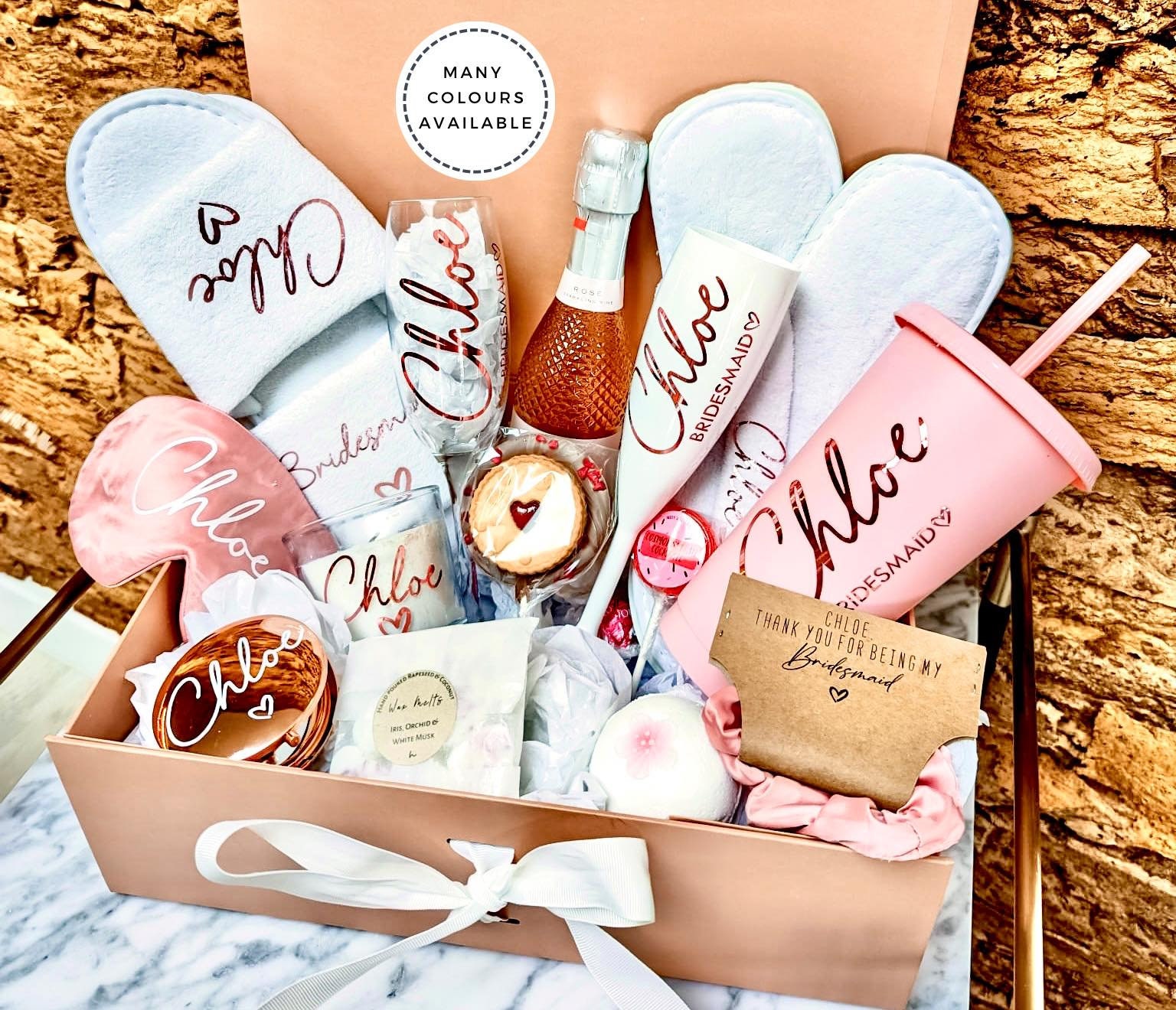 Personalized Bridesmaid Gift Basket Ideas Your Friends Will Adore