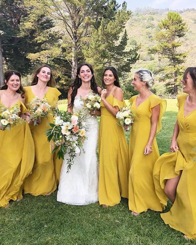 Bridesmaid Yellow Wedding Theme Ideas (Top 5 Picks for a Sunny Celebration)