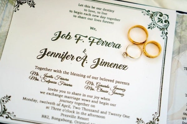 Brides Name First or Grooms? Decoding Wedding Invitation Wording