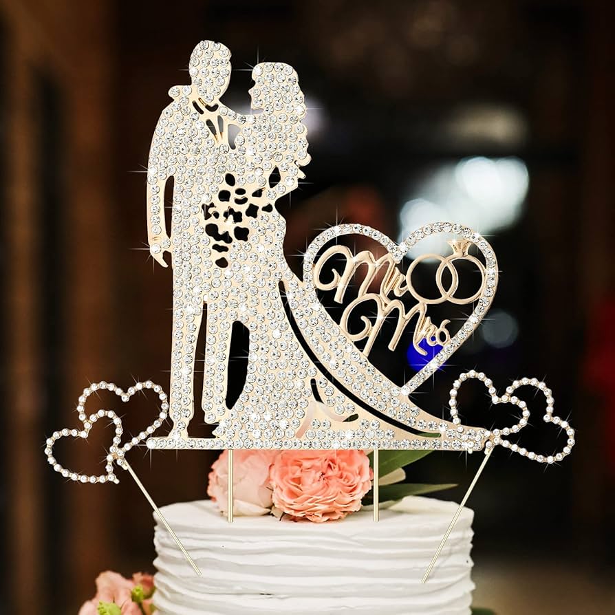 Unique Bride and Groom Cake Toppers for Your Special Day