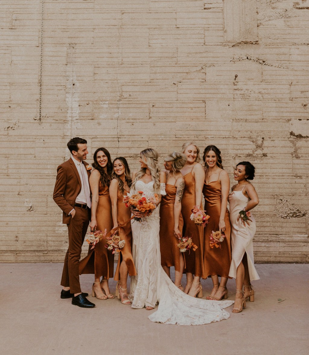 Trendy Terra Cotta Bridesmaids Dresses: Your Bridal Party Will Love These Styles