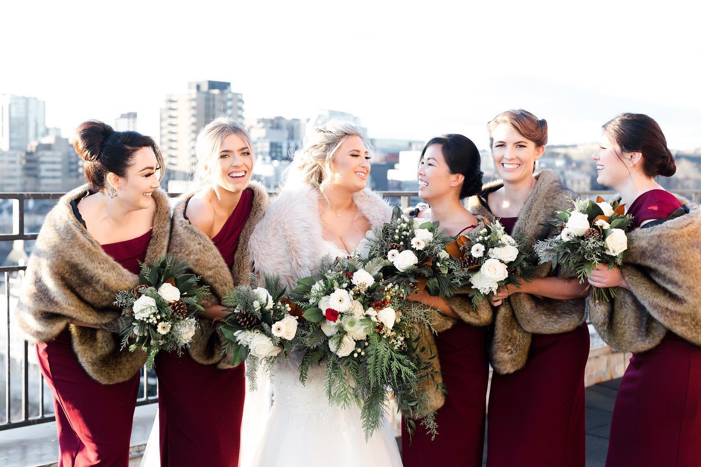 How to Style Your Winter Wedding Bridesmaids: Expert Tips