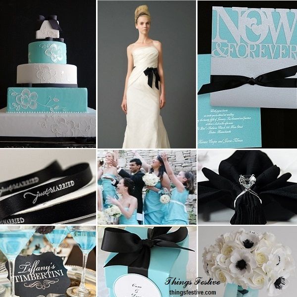 Dreamy Black and Tiffany Blue Wedding Theme for Your Big Day