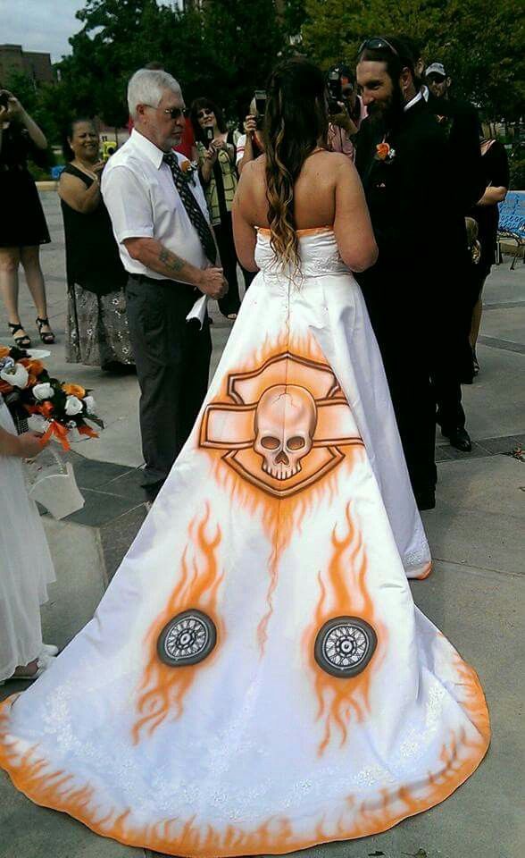 Harley Davidson Wedding Clothing: Coolest Biker Wedding Attire