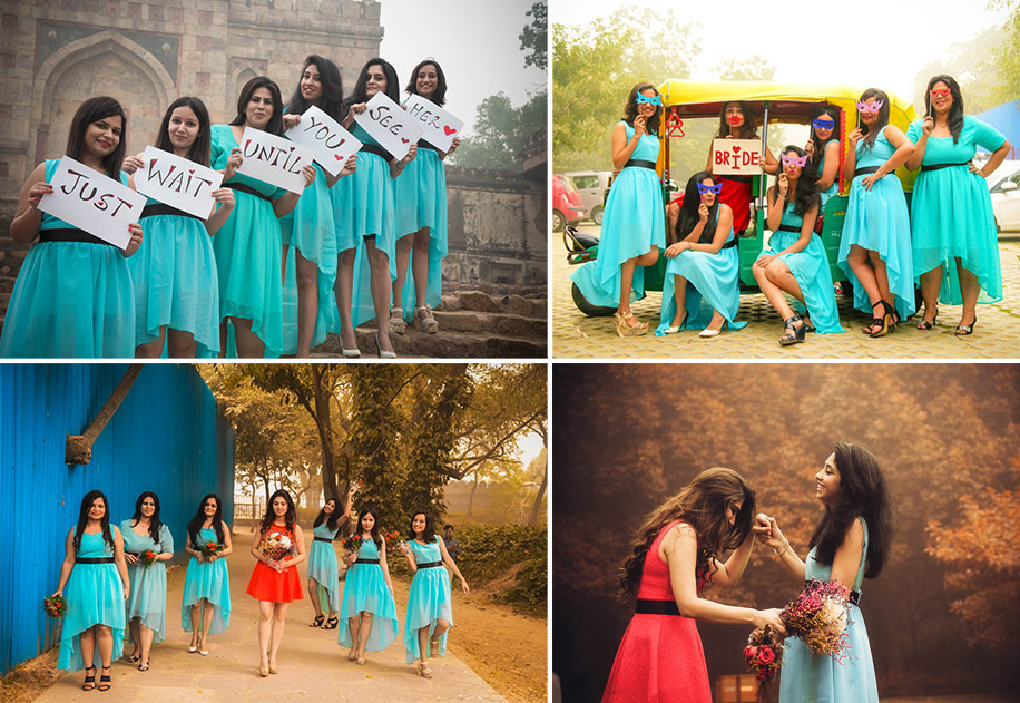 Pre-Wedding Bridesmaids Photos: Fun and Memorable Moments