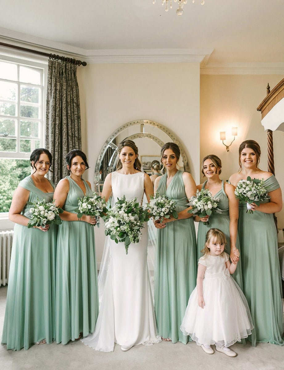 Find Your Dream Short Bridesmaid Dresses Green: From Sage to Emerald, We Have Every Shade You Can Imagine