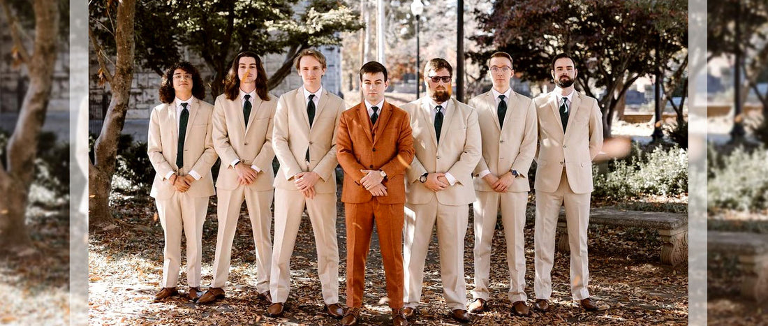 Summer Wedding Groomsmen Suits: A Simple Guide for a Stylish Look!