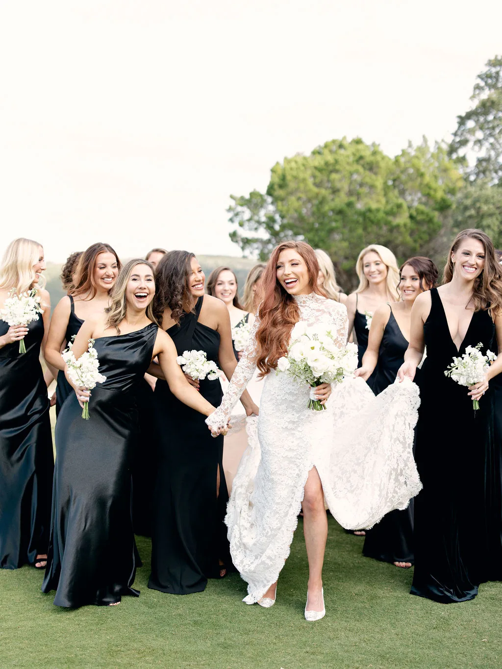 Shop Mismatched Black Bridesmaid Dresses: Trendy Wedding Ideas.