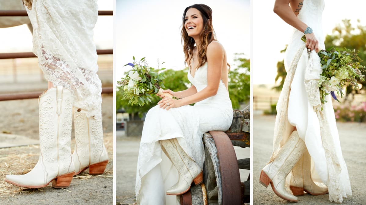 White Cowboy Boots Bride: Styling Ideas You Will Absolutely Love