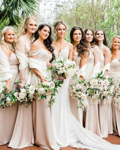 Nude Color Bridesmaid Dresses: Where to Find the Perfect Nude Shades for Your Wedding?