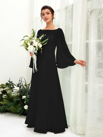 Need Black Long Sleeve Bridesmaid Dresses? Heres Where to Find Them!