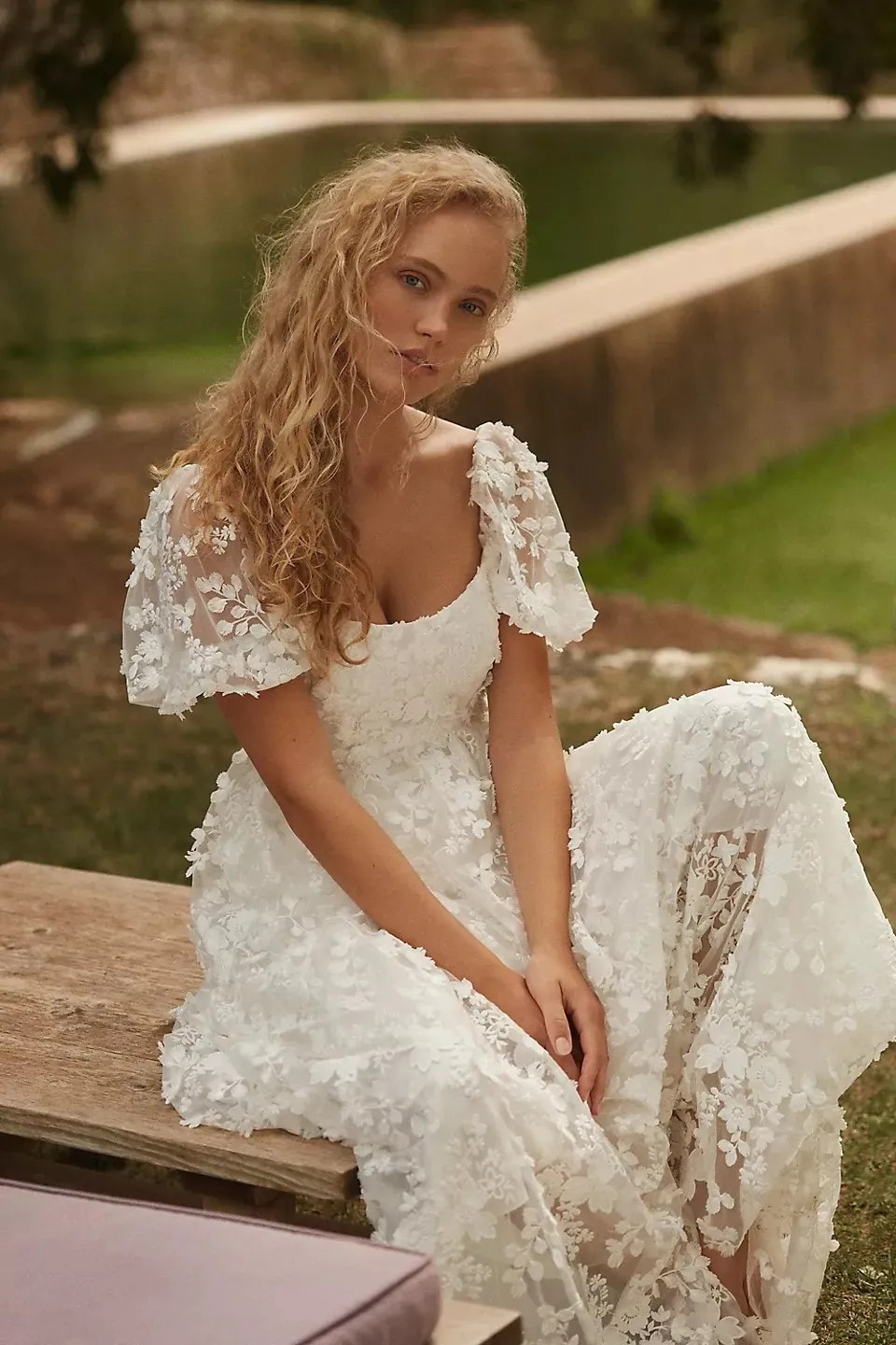 Affordable Ruffle Wedding Dress: Look Amazing on a Budget!