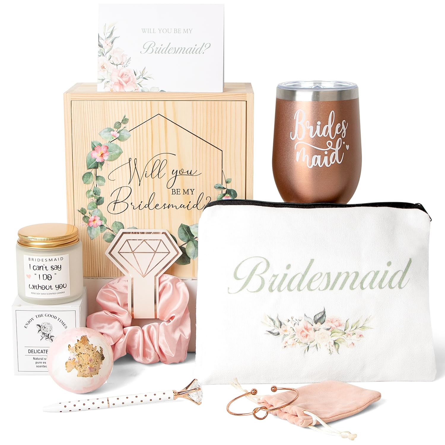 Looking for the perfect bridesmaid proposal?The will u be my bridesmaid box is a great choice!