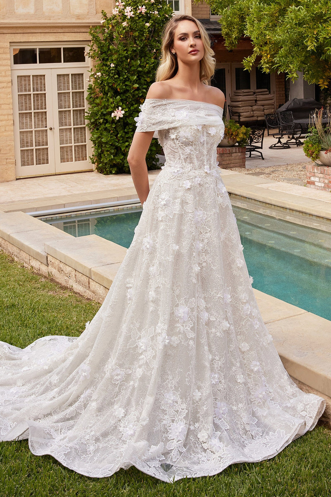 Best 3D Floral Wedding Dress Ideas That You Will Love