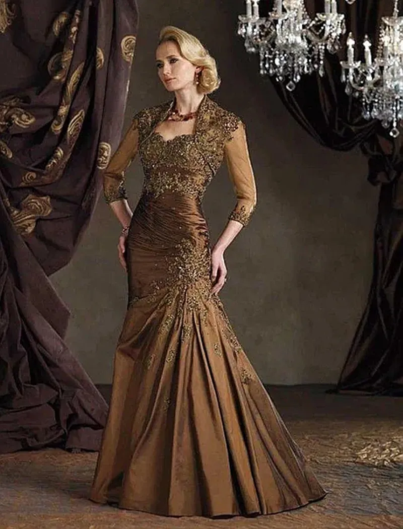 Where to Buy the Best Brown Mother of the Bride Dress