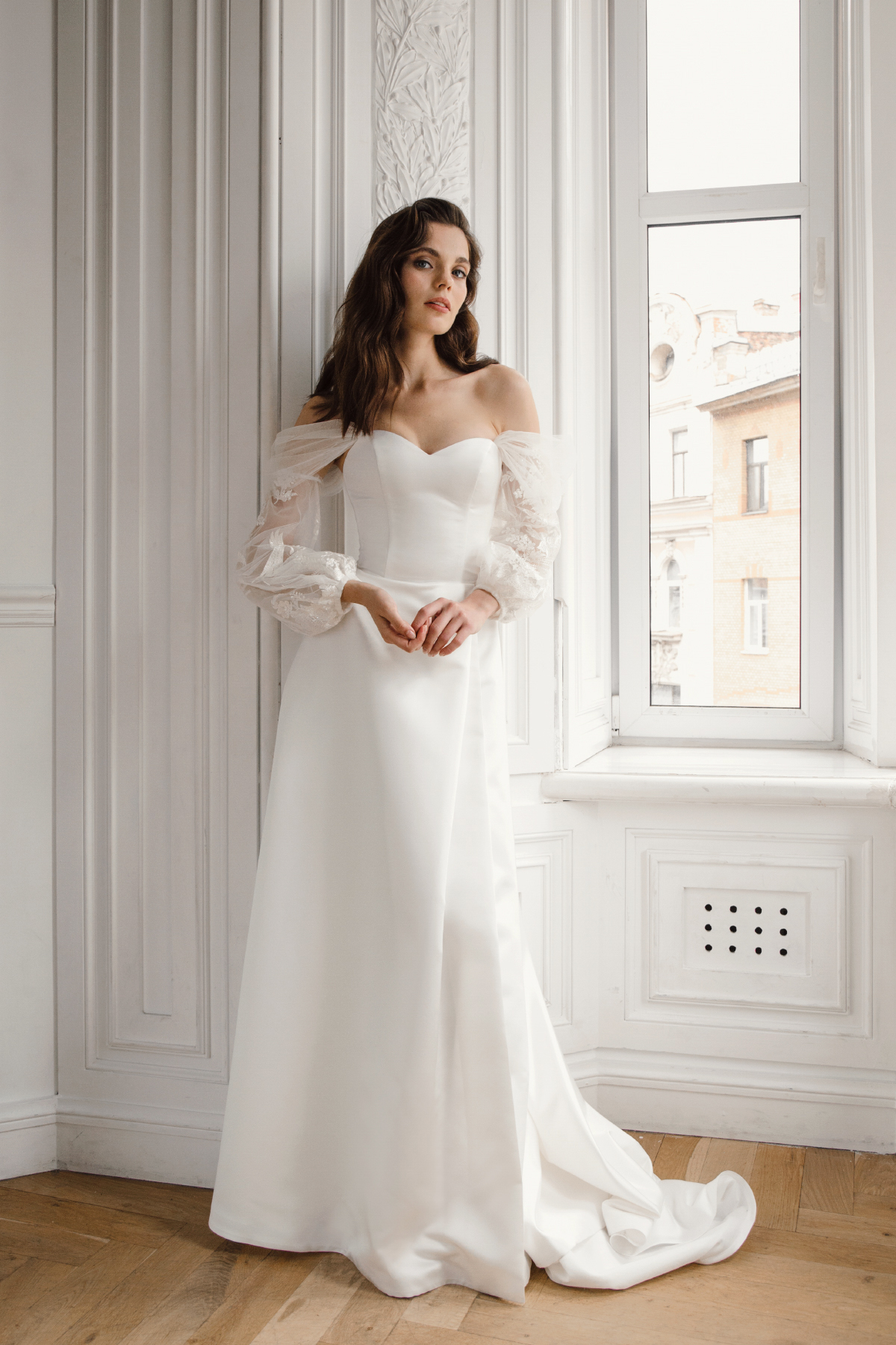 Buy a Satin Off Shoulder Wedding Dress Online - Easy Guide!