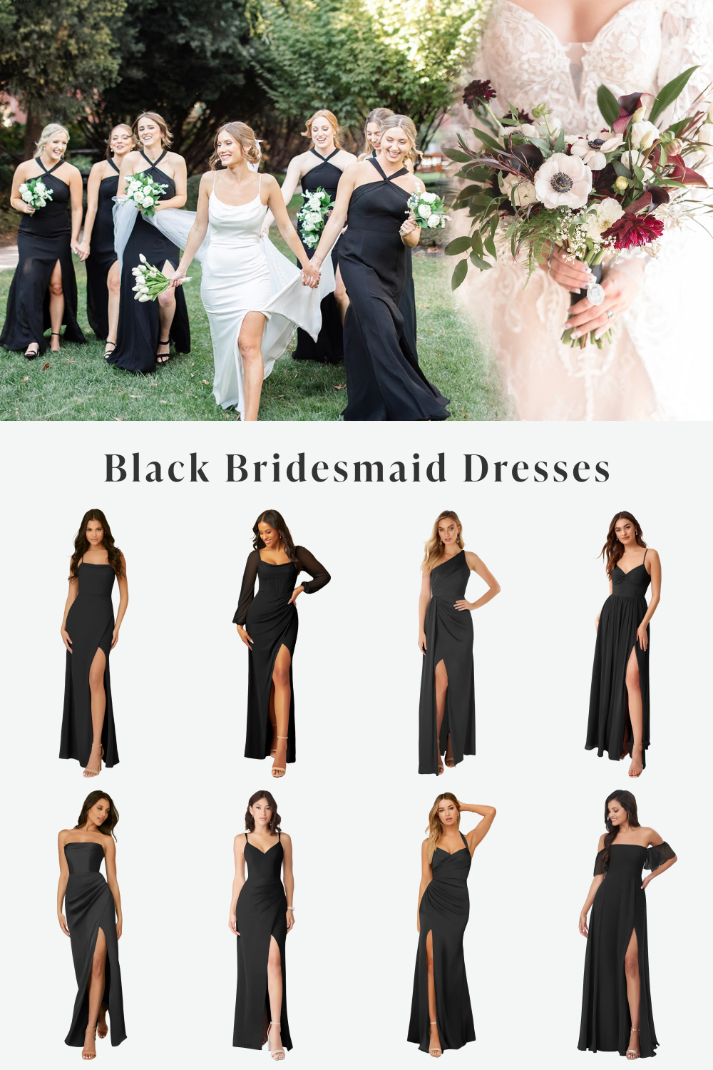 Black Silver Bridesmaid Dresses: Discover the Perfect Look for Your Bridal Party, Tips From Real Brides!