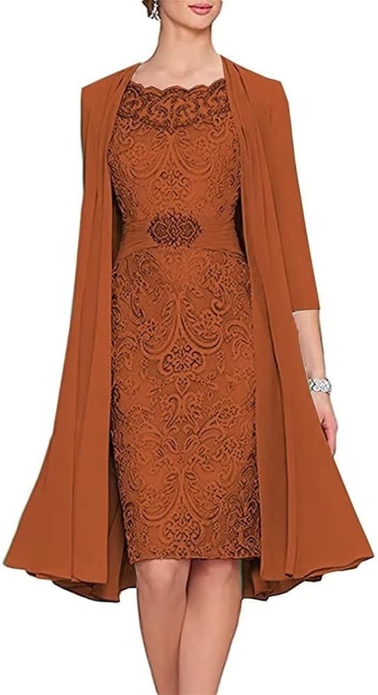 Burnt Orange Mother of the Groom Dresses: Trendy and Elegant Looks