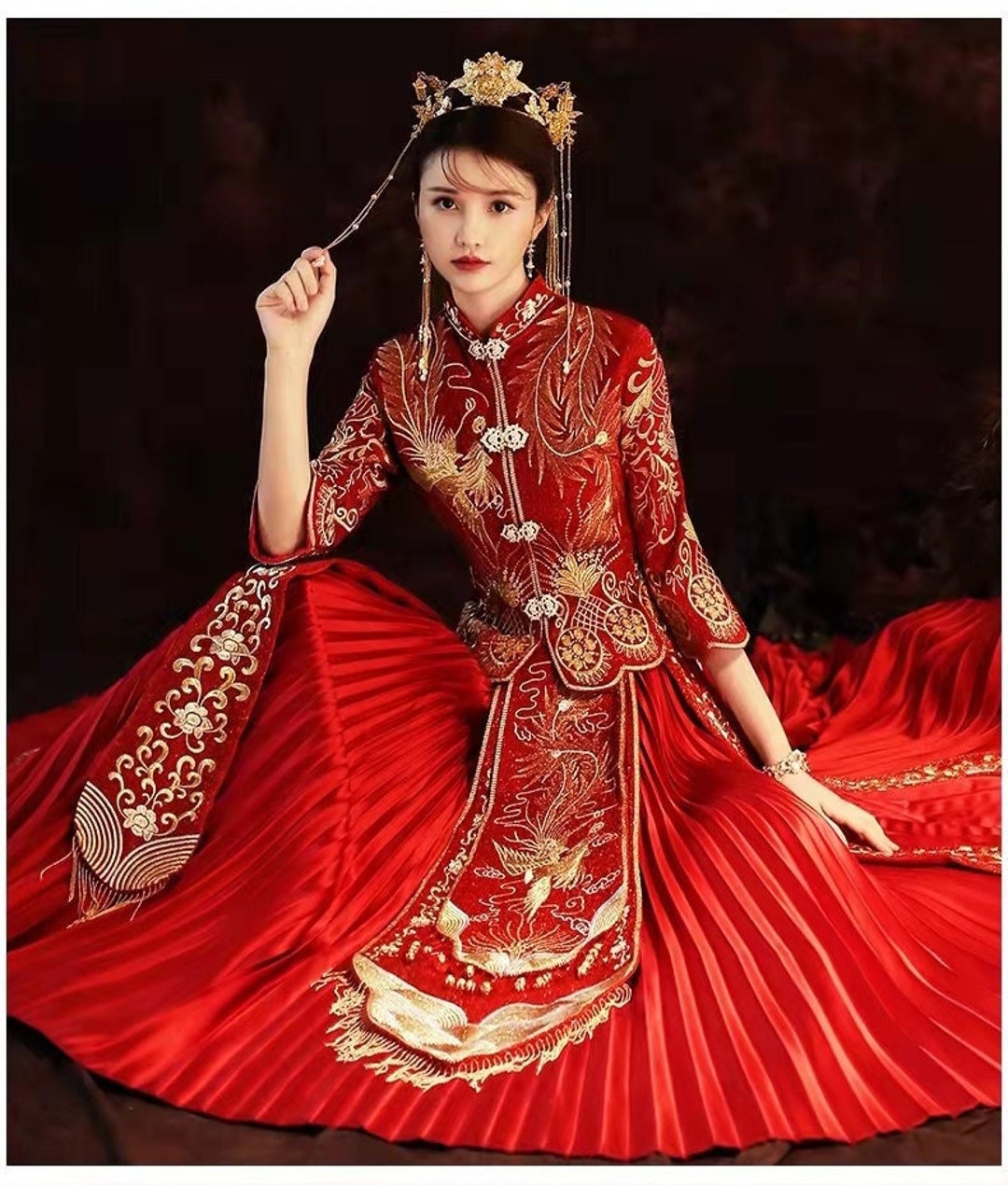 Red Chinese Wedding Dresses: Where to Find the Perfect One for Your Big Day!