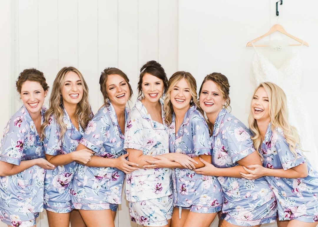 Cute Cotton Bridesmaid Pajamas: Get Ready in Style and Comfort!