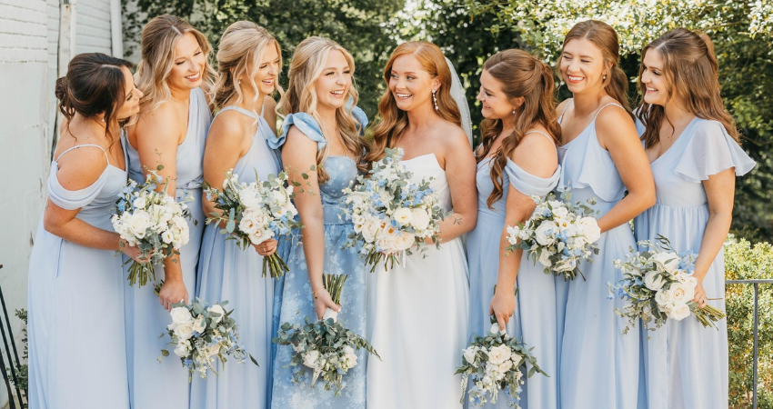 Stunning Malibu Blue Bridesmaid Dresses: Where to Buy and How to Style Them!