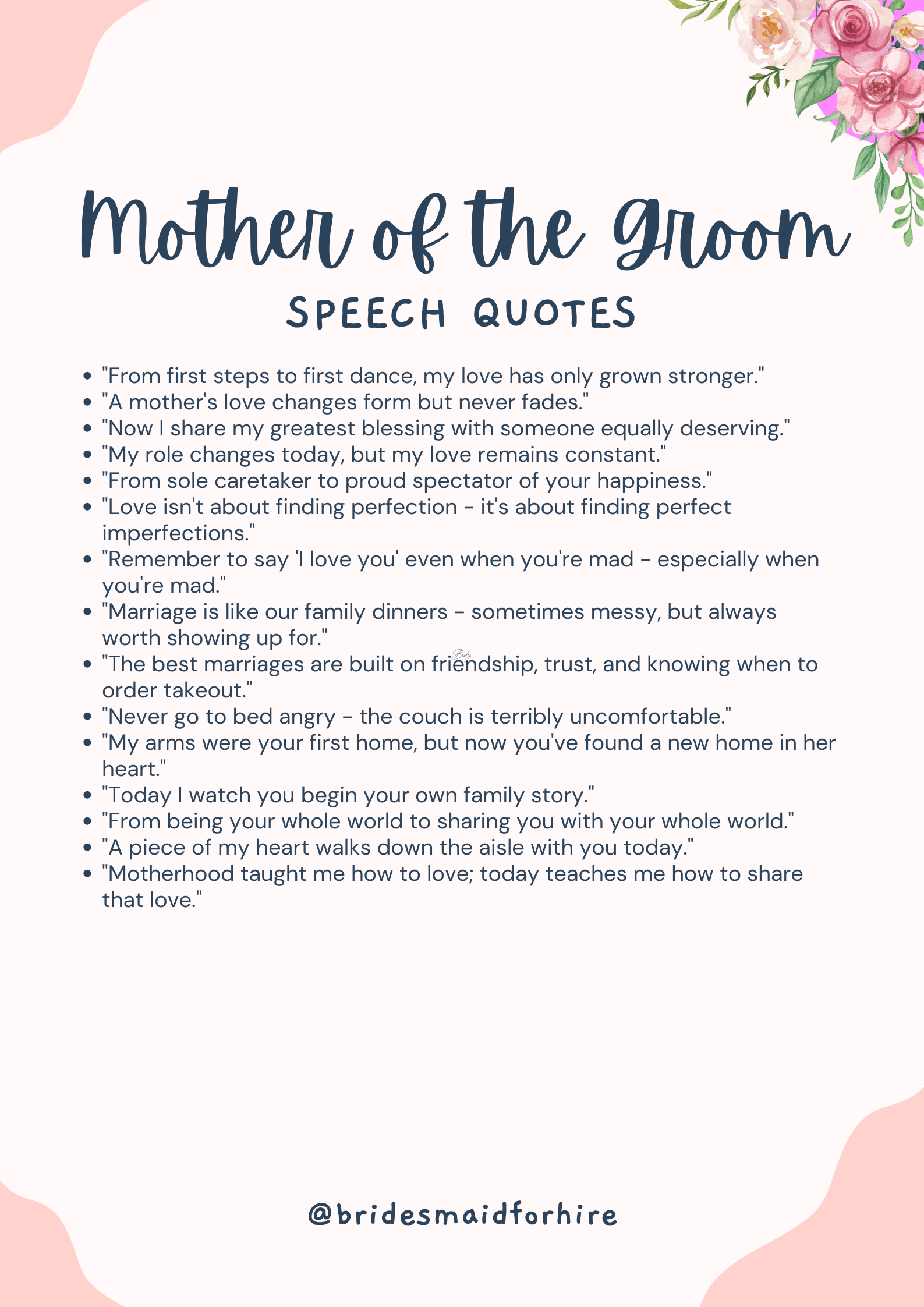 Nail Your Speech: Wedding Speech Mother of the Groom Examples and Advice